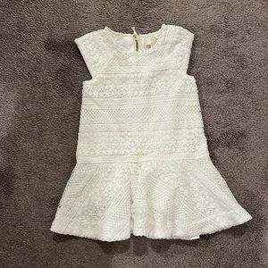 kate spade white lace toddler dress